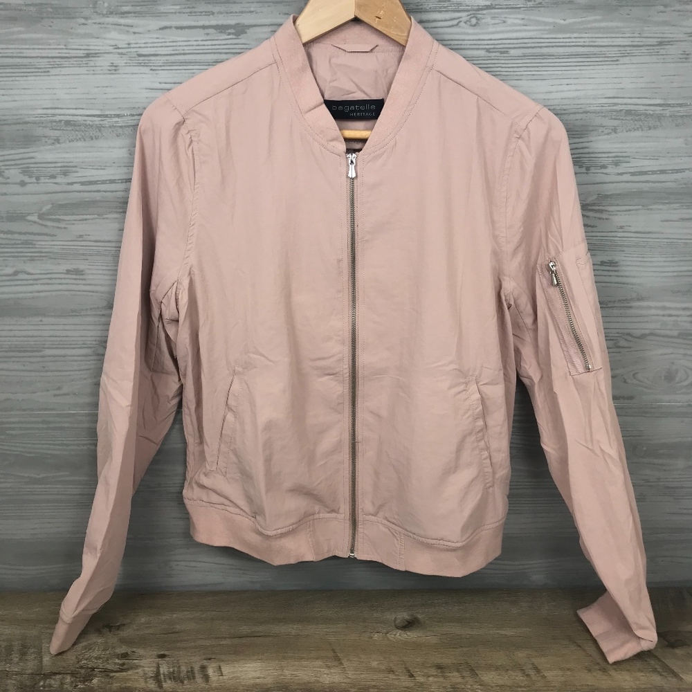 BAGATELLE | Light Pink Bomber Jacket Lightweight